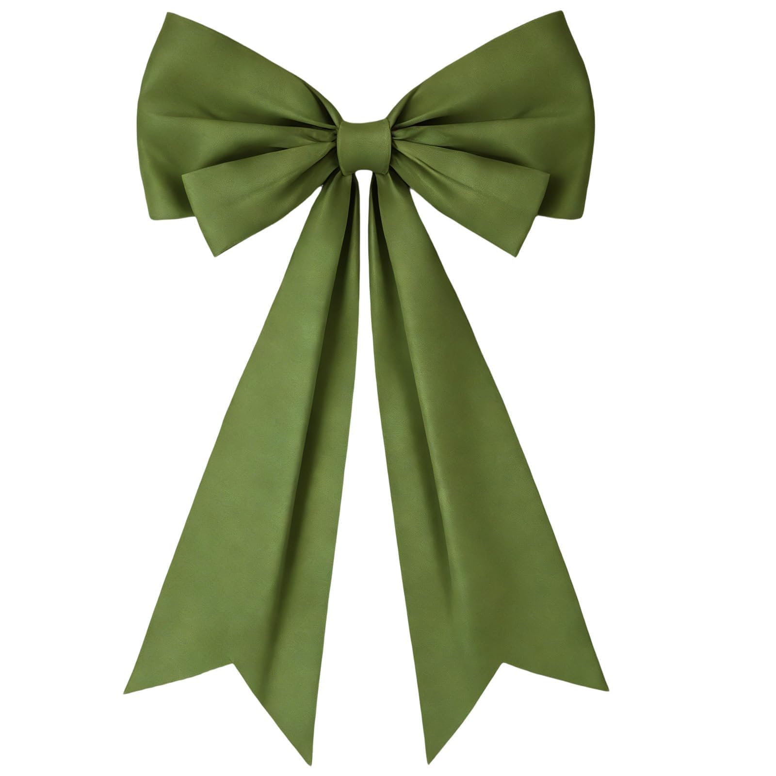 Photo 1 of 1 Pcs Large Olive Green Coquette Bow For Backdrop 27.6 X 21.7 Inches Big Bows Room Wall Decor Giant Ribbon Tie Hanging Gift for Birthday Bachelorette Party Girl Baby Shower Bridal Shower Wedding