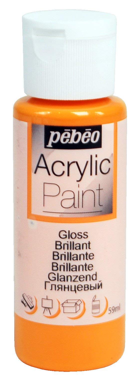PEBEO Acrylic 59ML Gloss Orange, 3.3 x 3.3 x 10 cm