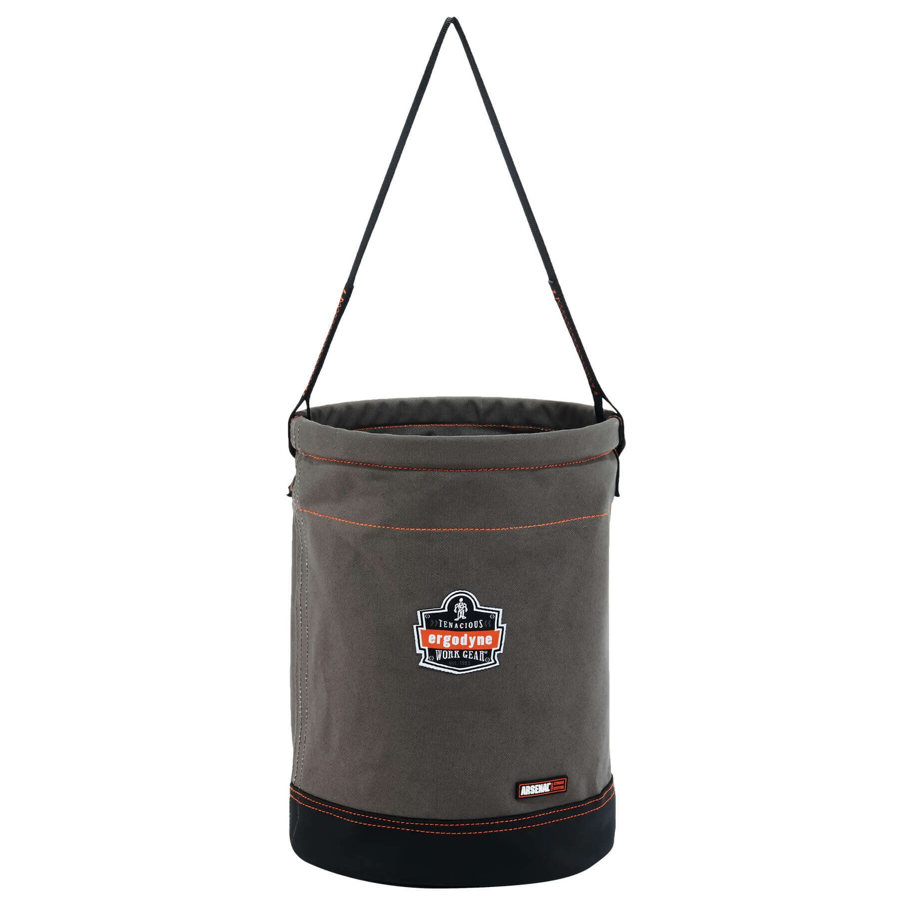 Ergodyne Arsenal 5930 Large Canvas Tool Bucket, Gray