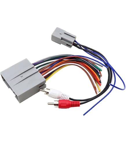 thumbnail image 2 of Double DIN Radio Dash Install Kit For Ford Mustang 1994-2002 – Black Painted Bezel With Wiring 2 of 2