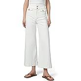 Joe's Jeans Womens The Ellia High Rise Wide Leg Ankle Jean