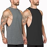 Muscle Killer Men's Muscle Cut Off Gym Workout Stringer Tank Tops Bodybuilding Fitness T-Shirts 1/2/3 Pack
