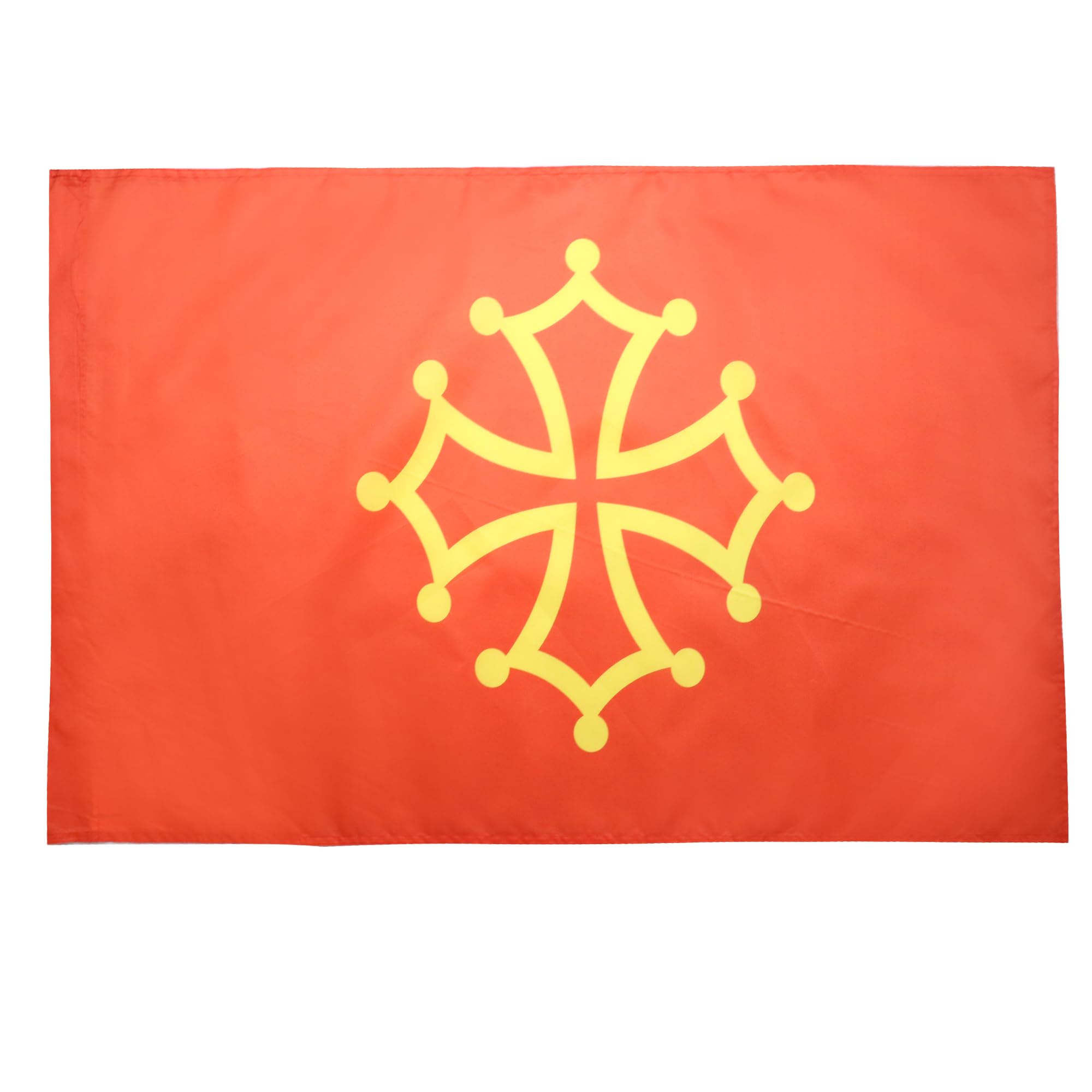 AZ FLAG - French Province of Languedoc Flag - 2x3 Ft - Province of Languedoc Banner with Sleeve - 100% Polyester - Fade Resistant - Vivid Colors - 2' x 3' Feet - 90x60 Cm