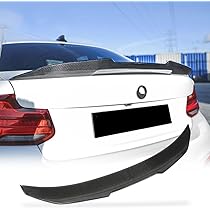 Amazon.com: MCARCAR KIT Real Carbon Fiber Trunk Spoiler for BMW 2 