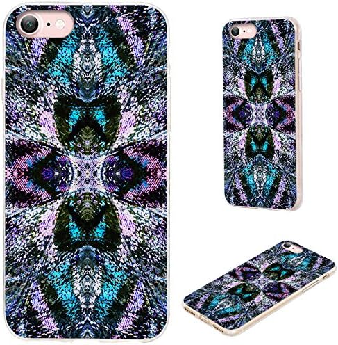 iPhone 8 Case,iPhone 7 Case,VoMotec [Cute series] Shockproof Anti-scratch Slim Flexible Soft TPU Protective Skin Cover Case For Apple iPhone 7 8 4.7 inch,colorful Beautiful butterfly wing