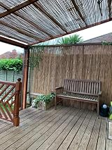 Suregreen Bamboo Fence Screening 2m x 4m Natural Split Cane Privacy view 8