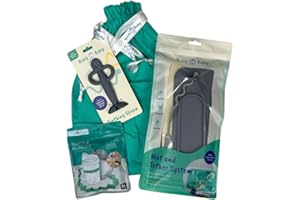 Busy Baby Gift Set - Includes 1 Busy Baby Mat 1 - Bottle Bungee 1- Teething Spoon and 4 Universal Bungee Straps in a Gift Bag, Keeps Baby Essentials Within Reach (Pewter)