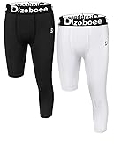 Dizoboee Youth Boys Compression Pants One Leg Short