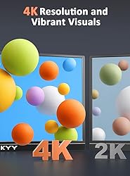 KYY 4K Portable Monitor 15.6" Portable Monitor for
