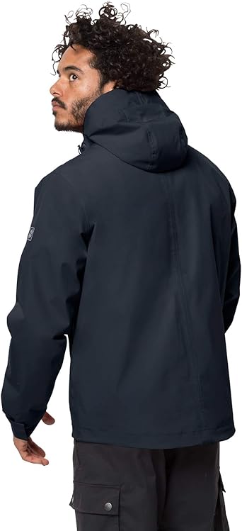 jack wolfskin winter rain jacket m