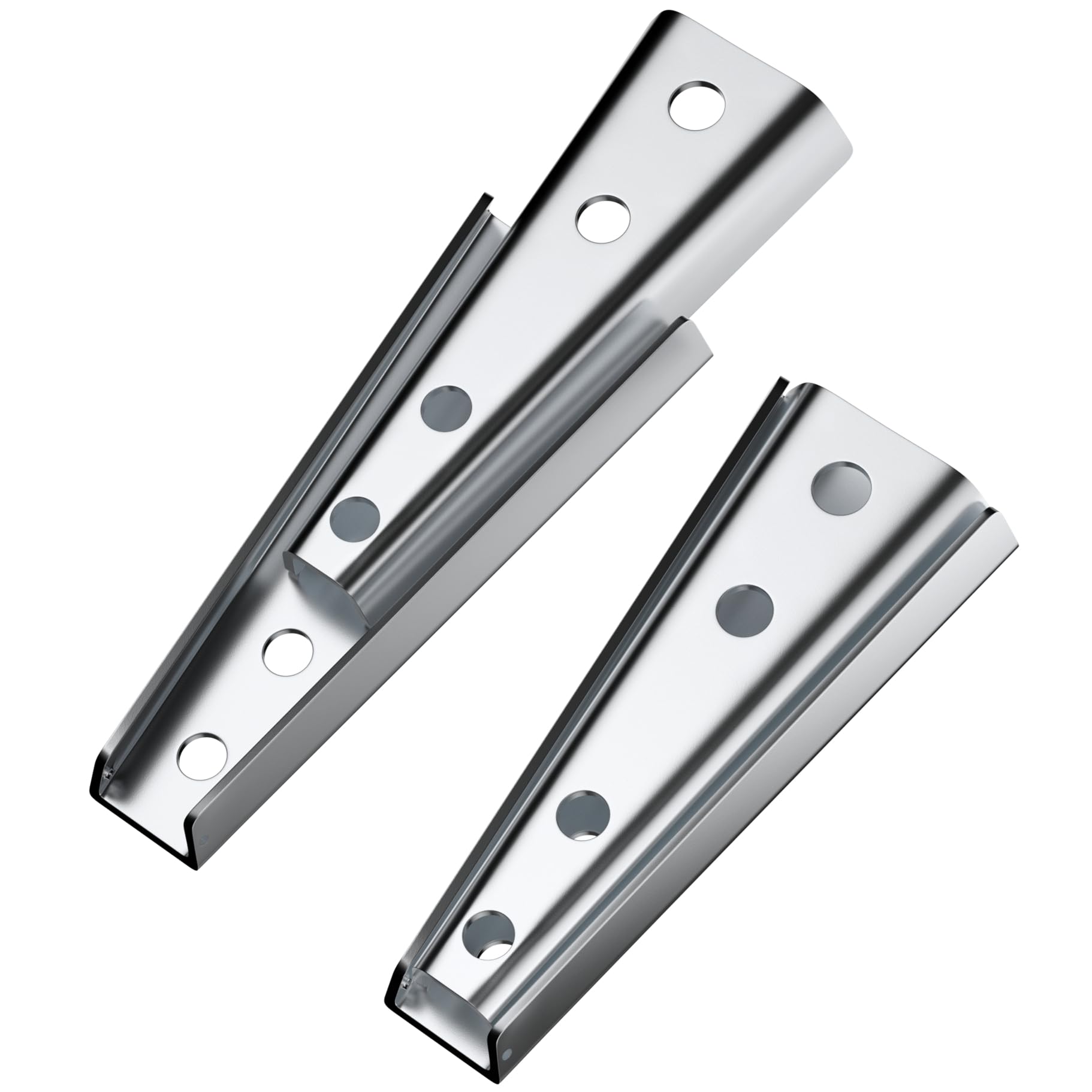 2 Sets Heavy Duty Furniture Metal Connector,Heavy Duty Interlocking Hangers Furniture Connector for Sofa, Bed, Furniture