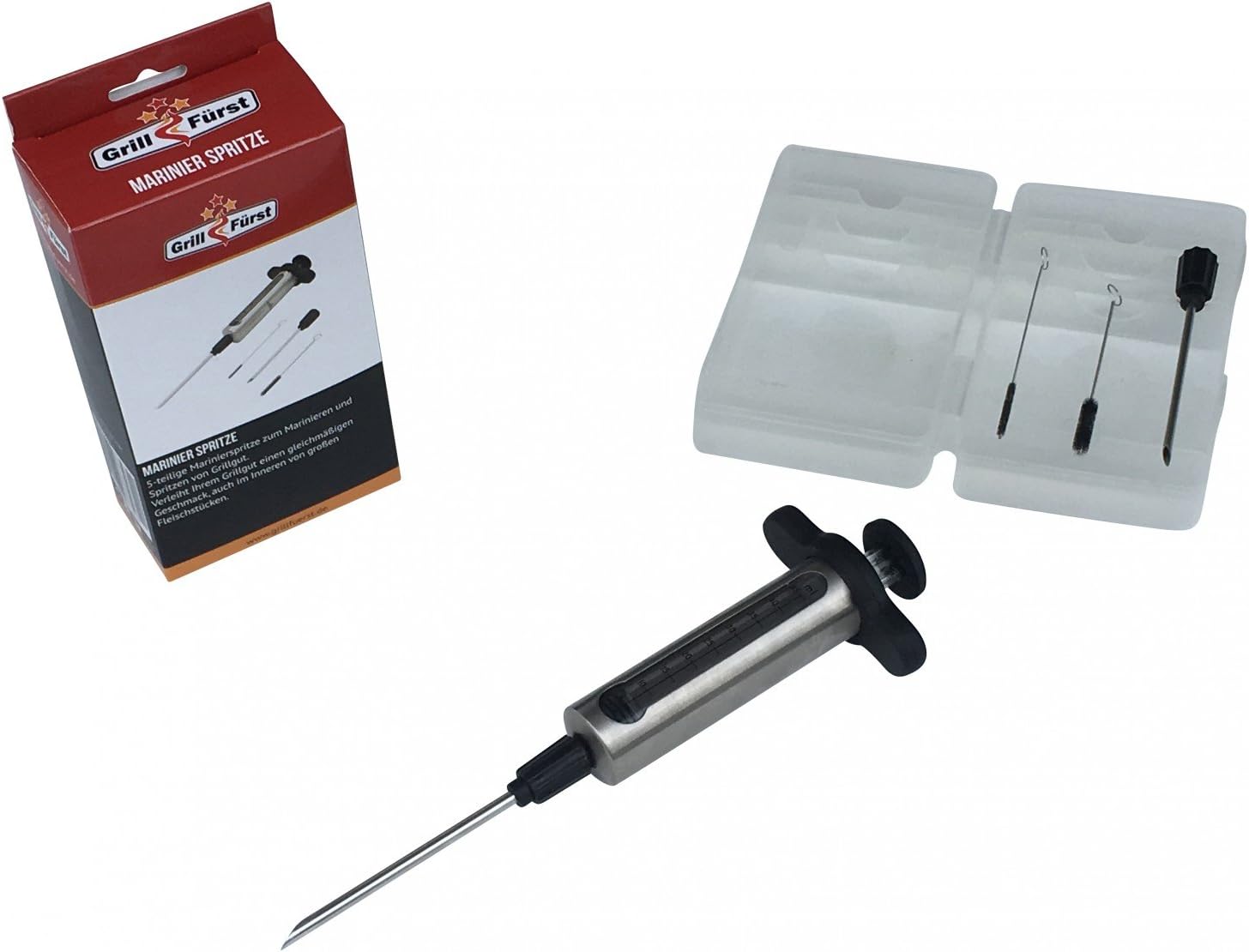 Grillfuerst Marinierspritze/Marinadenspritze Set