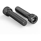 #10-24 x 3/4" Socket Head Cap Screws, 304 Stainless Steel 18-8 Black Finish, Allen Hex Drive, Fully Threaded, 50 PCS