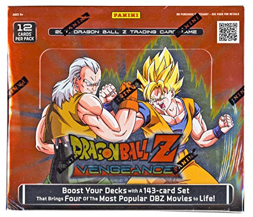 2016 DBZ Dragonball Z Vengeance Booster Box TCG English Card Game - 24 packs / 12 cards