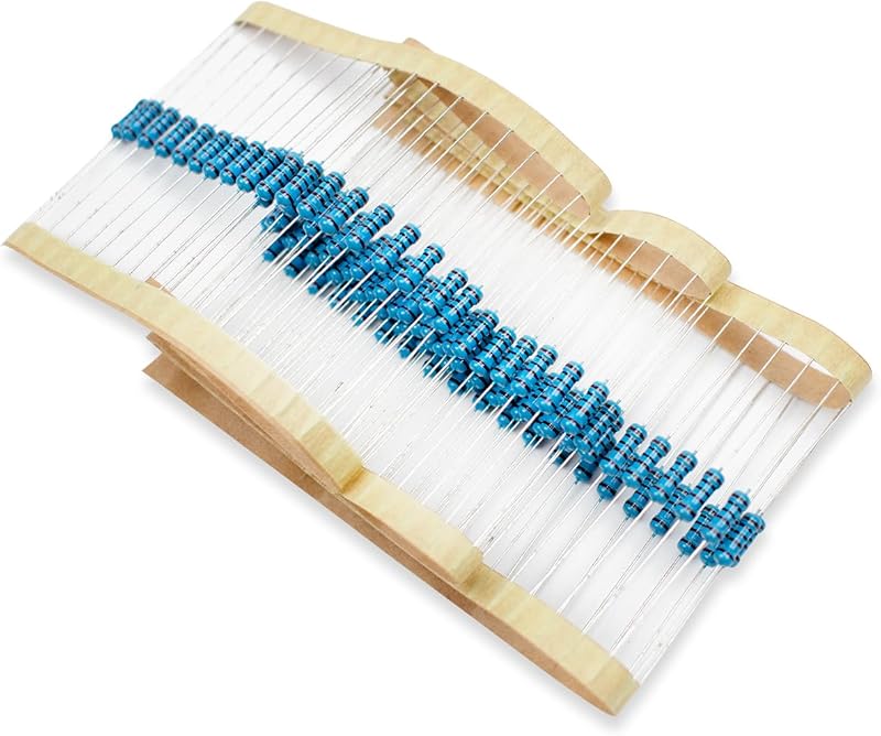 Innfeeltech 100 Pcs 1/2W 1% 1KΩ Metal Film Resistor Kit