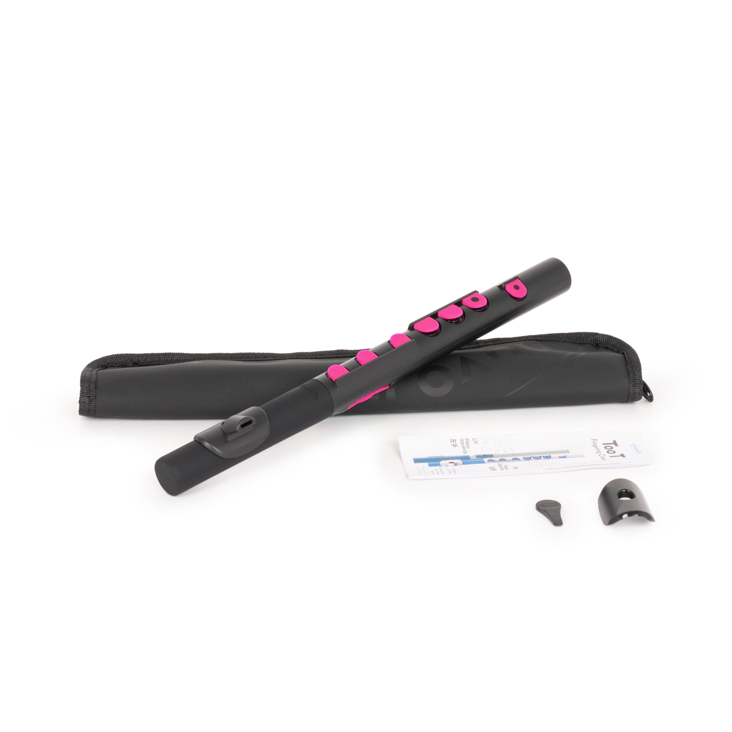 Nuvo N430TBPK Toot Trim Supplied with Bag, Black/Pink