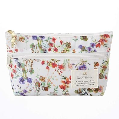 Amazon フローフロー ダブルファスナーポーチ レディース かわいい