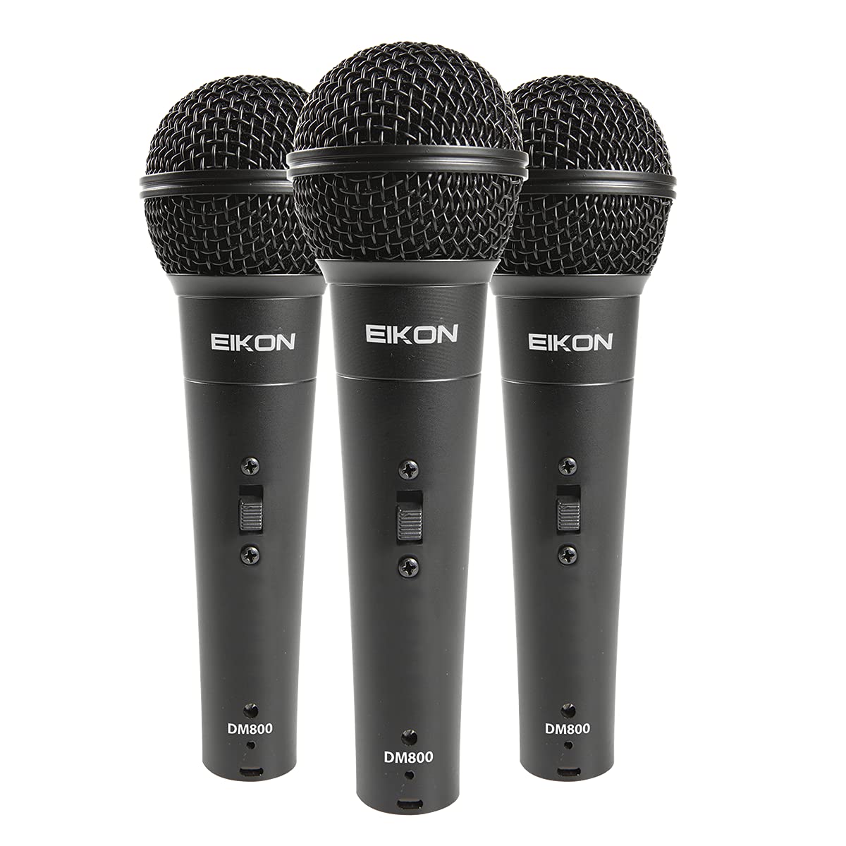 Proel DM800 Kit - 3x mics, 3x clamps & carrying case