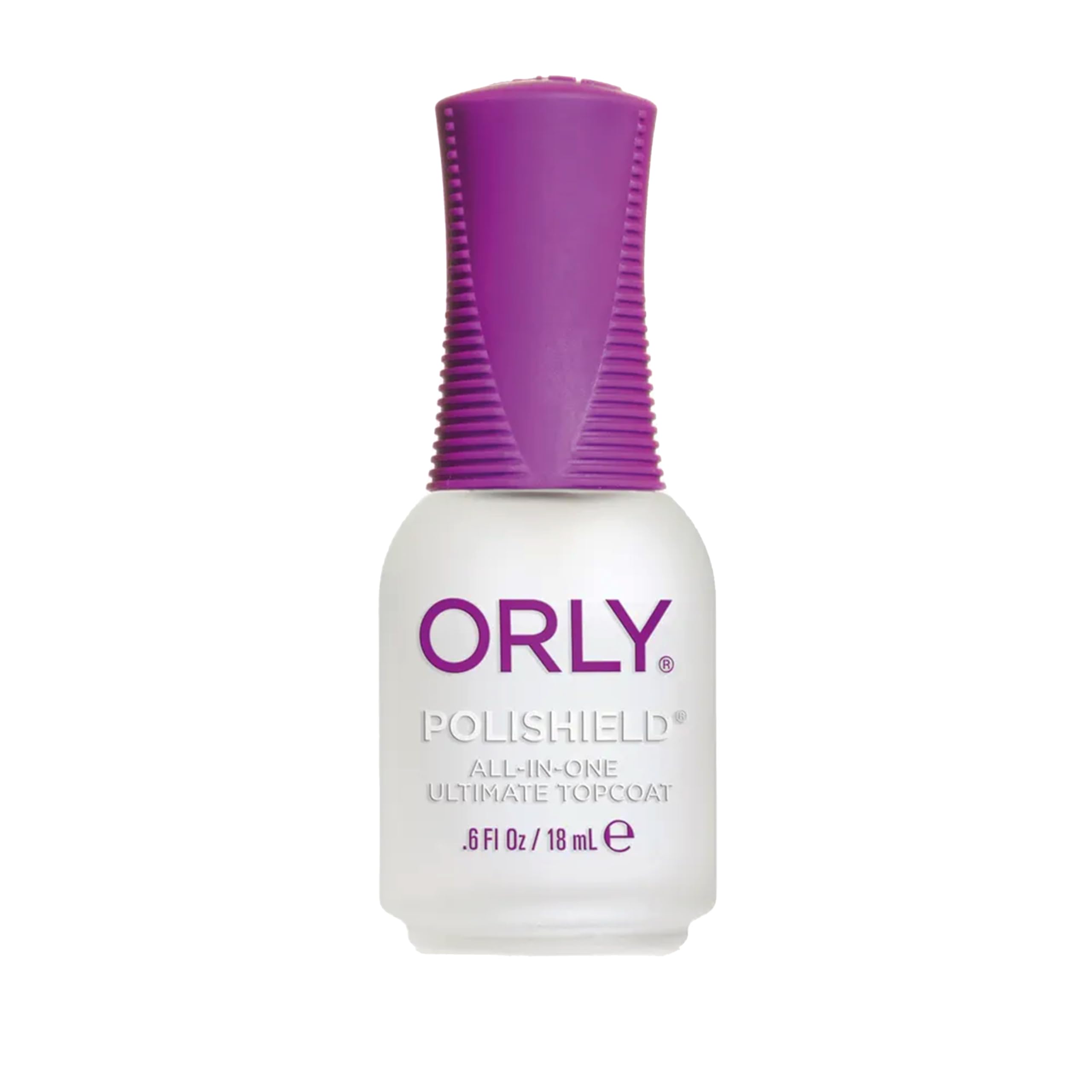 ORLY Polishield All-In-One Topcoat 18ml, quick dry and long lasting for high shine manicure