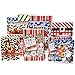 Gift Boutique 12 Christmas Wrapping Boxes Set Decorative Holiday Paper Box for Shirt Robe Lingerie Clothing, 6 Shirt Boxes 4 Lingerie Boxes 2 Robe Boxes