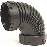 Mutual Industries 42-90-3 Single Wall 90 Degree Elbow, 3"