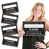 Big Dot of Happiness Roaring 20's - Party Mug Shots - Photo Booth Props 1920s Art Deco Jazz Party Mugshot Signs - 20 Count