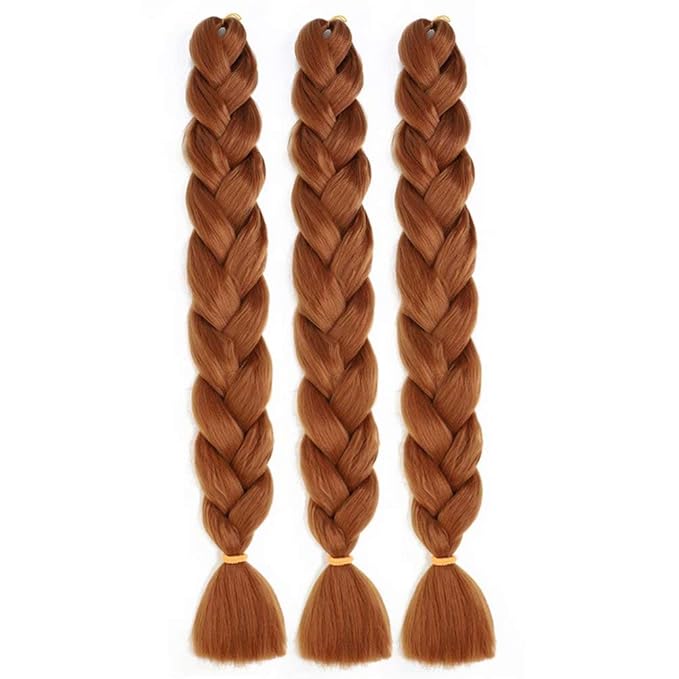 Jumbo Braiding Hair Auburn Kanekalon Synthetic Hair