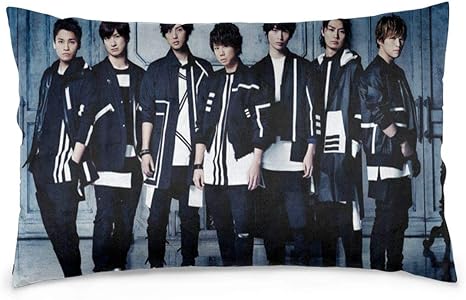 Amazon Co Jp Kis My Ft2 クッションカバー 座布団カバー 抱き枕 枕カバー 長型 装飾枕ケース ベッド ソフト ソファ おしゃれ 可愛い 面白い 車用 家庭用 部屋 インテリア クッション 現代 ルーム 椅子 プレゼント シンプル ふわふわ ホーム キッチン
