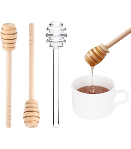 Lot De 2 Cuillères En Verre Transparent – Longue Manche Pour Thé, Café Ou Cocktail, Neuves