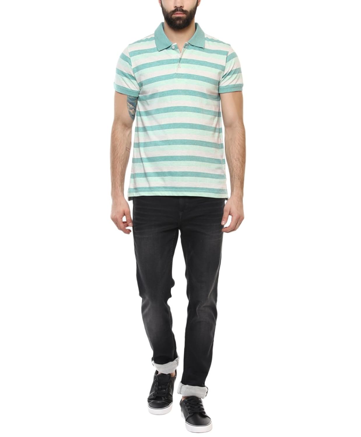 american crew men's cotton polo t-shirt