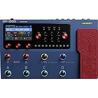 Valeton Guitar Pedal Multi-Effects Processor Guitar Bass Amp Modeling IR Cabinets Simulation with FX Loop MIDI I/O Expression