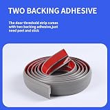 Zayejod 2M Grey Carpet Trim Self Adhesive PVC Floor Edge Strip 30mm x 4mm view 4