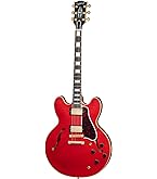 Amazon.com: Epiphone ES335 Figured Top Semi Hollowbody, Raspberry