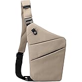 Anti Theft Travel Bag, One Shoulder Large Capacity Cross-body Bag Chest Fashion Lightweight Sling Bags for Travel Sports