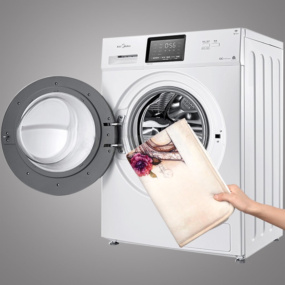 Uphome Paris Bathroom Rugs Vintage Eiff Buy Online In India At Desertcart