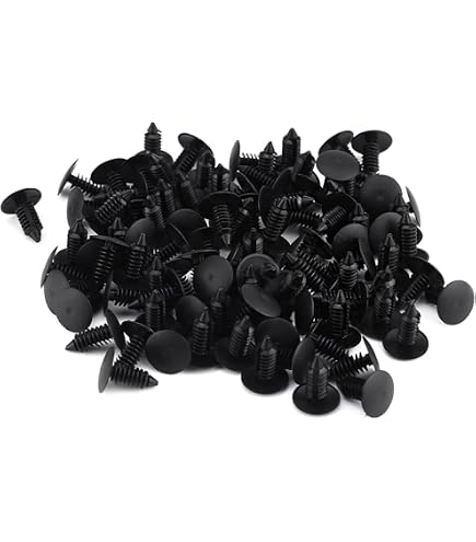 Clip de garniture X AUTOHAUX 40Pcs Rivet plastique Clips fixation ailes pare-chocs voiture 90189