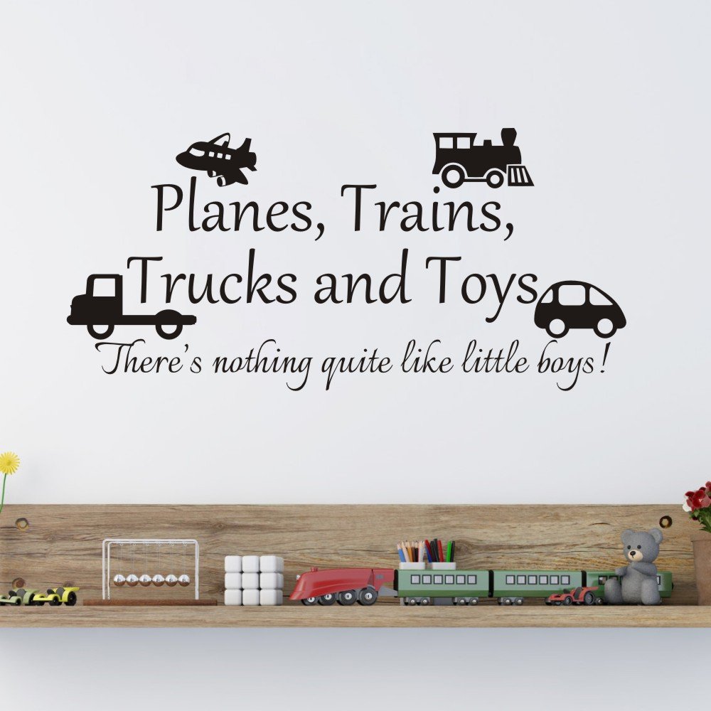 Naklejki Scienne I Na Okna Train Plane Aeroplane Truck Car