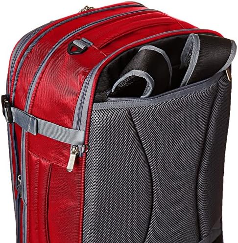 AmazonBasics Carry-On Travel Backpack - Red 10 AmazonBasics Carry-On Travel Backpack - Red