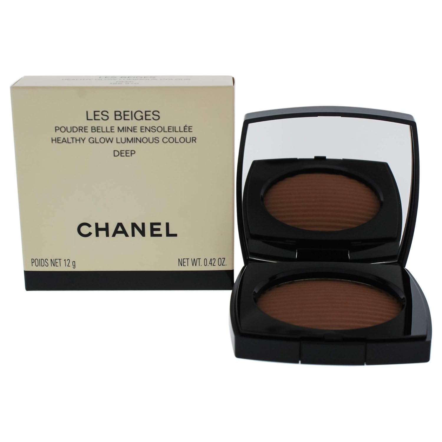 Chanel Les Beiges Healthy Glow Luminous Colour, Deep, 0.42 Ounce