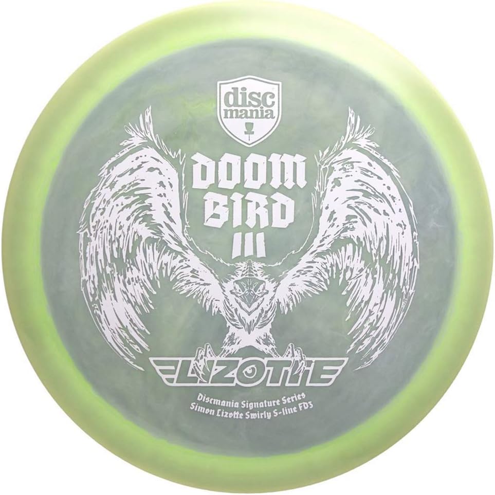 Discmania Limited Edition Signature Simon Lizotte Doom Bird III Swirly S-Line FD3 Fairway Driver Golf Disc [Colors May…