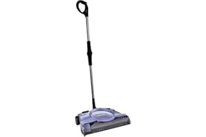 Ngernlaimaa Shark 12" Cordless Rechargeable Floor Carpet Sweeper Multi-Surface Stick Vacuums Cleaning 2 Speed Settings