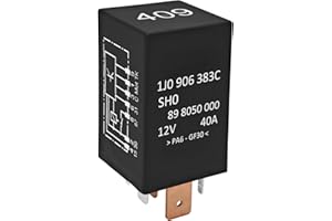 CASALYTICS 409 7-Pin Fuel Pump Relay 1J0906383C - Compatible with Audi VW Volkswagen Jetta Golf Passat GTI MK4 Beetle Replace 1J0906383B 1J0906383