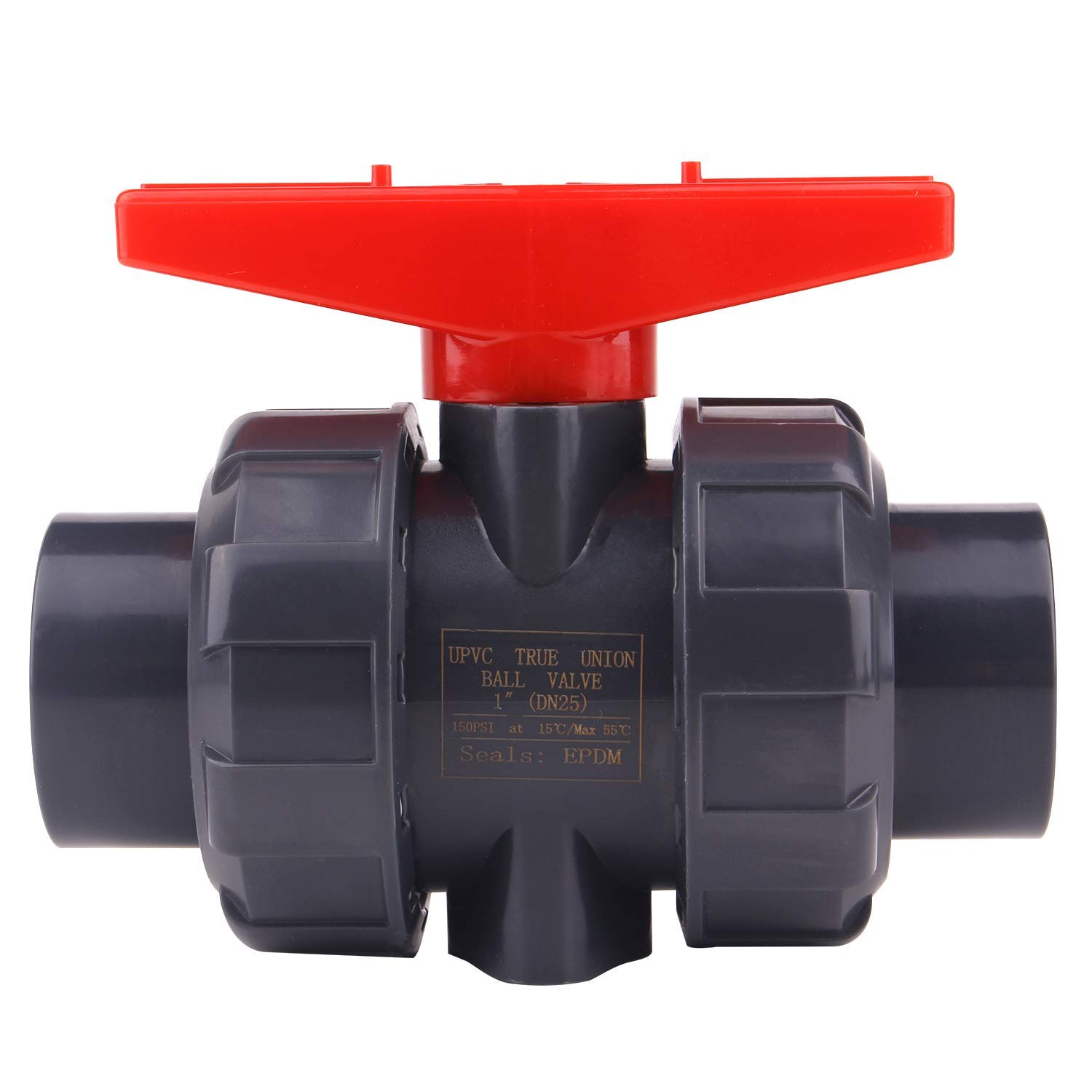 True Union Ball Valve with Full Port1 inch PVC Compact Ball Valve with