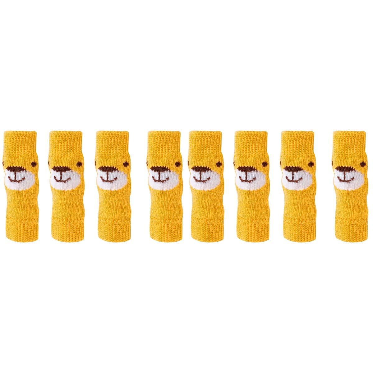 8 pcs Dog Anti Dog Leg Warmers Puppy Leg Protectors Pet Dog Socks Paws Licking