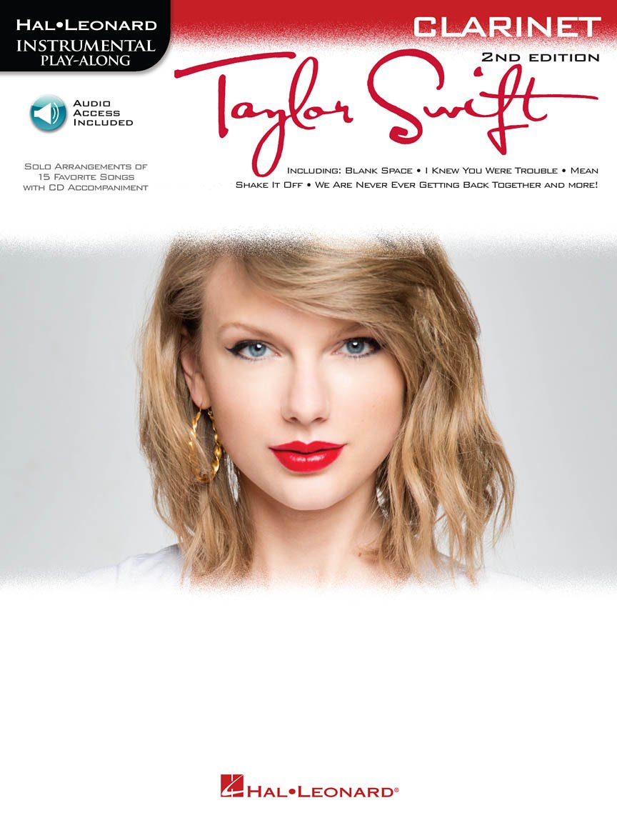 Instrumental Play-Along: Taylor Swift (Clarinet) (Includes Online Access Code)
