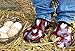 Sloggers Original Waterproof Rain and Garden Shoe for Women– Outdoor Slip-On Garden Clog - Made in The USA with Premium Comfort Insole and Arch Support - Chicken Print Barn Red, Size 7