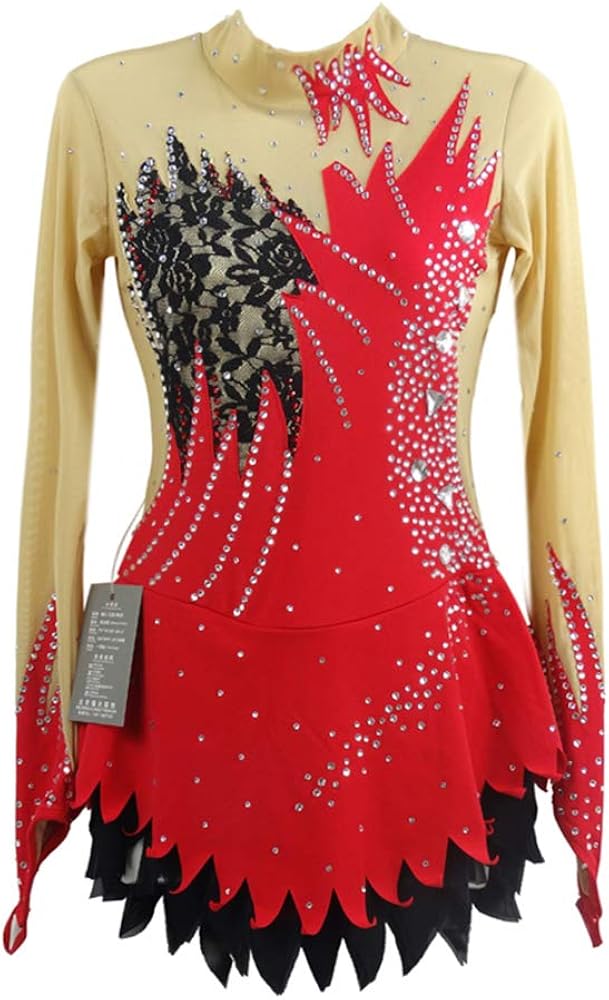 Rhythmic Gymnastics Leotard LIUHUO Women Girl Costume Performance Rhythmic Gymnastics Ballet Competition Leotard Ice Skating Dress Sleeveless Teen Blue Kids Online Shop