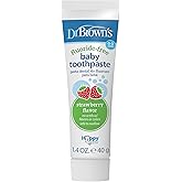 Dr. Brown's Fluoride-Free Baby Toothpaste, Strawberry, 1-Pack