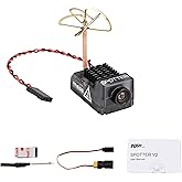RunCam Spotter V2 FPV Camera and Transmitter Kit, 5.8G Micro AIO Cam, OSD, Integrated Mic, FOV170 Degree 700TVL, 40CH, 20MW-2