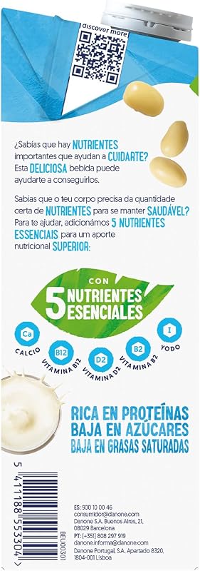 Bebida Vegetal de Soja - Pack de 6 x 1L